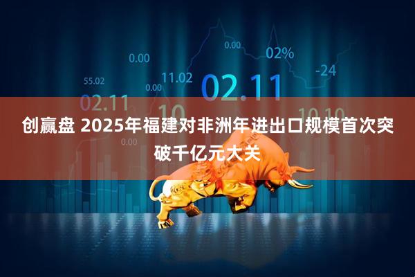 创赢盘 2025年福建对非洲年进出口规模首次突破千亿元大关